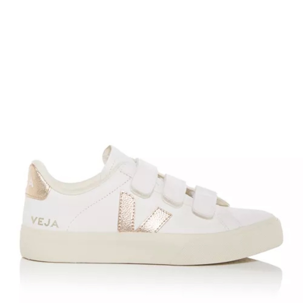New!Veja Recife leather white Sneakers - Picture 6 of 10